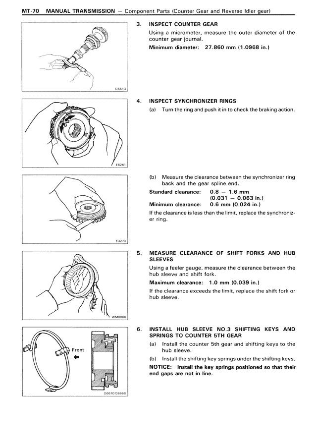 Manual Transmission — MK3 Supra Manual Transmission, page 70