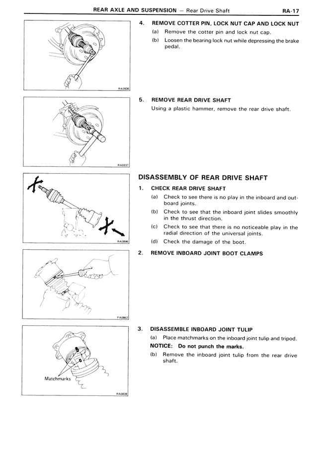 Rear Axle & Suspension — MK3 Supra Rear Axle & Suspension, page 17