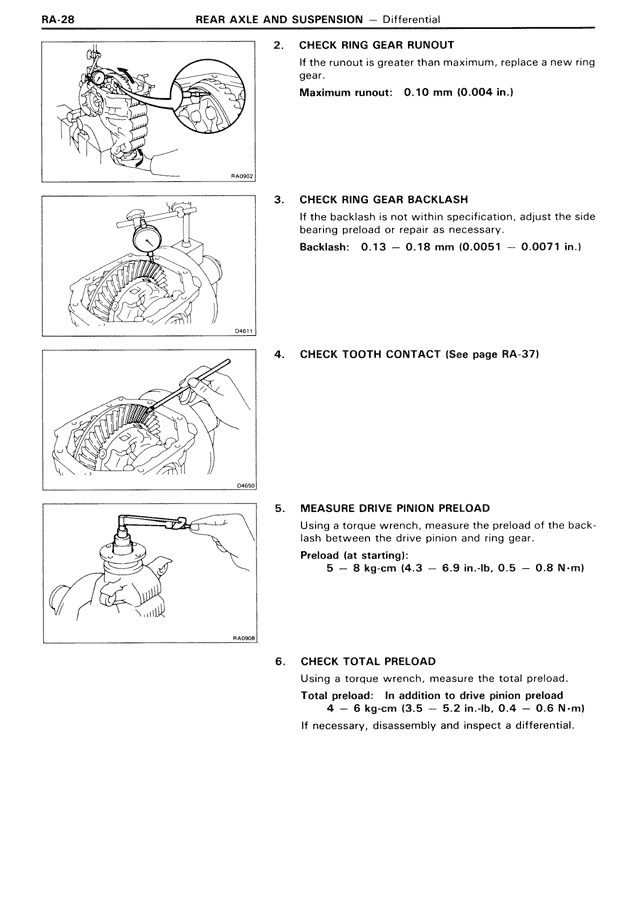 Rear Axle & Suspension — MK3 Supra Rear Axle & Suspension, page 28