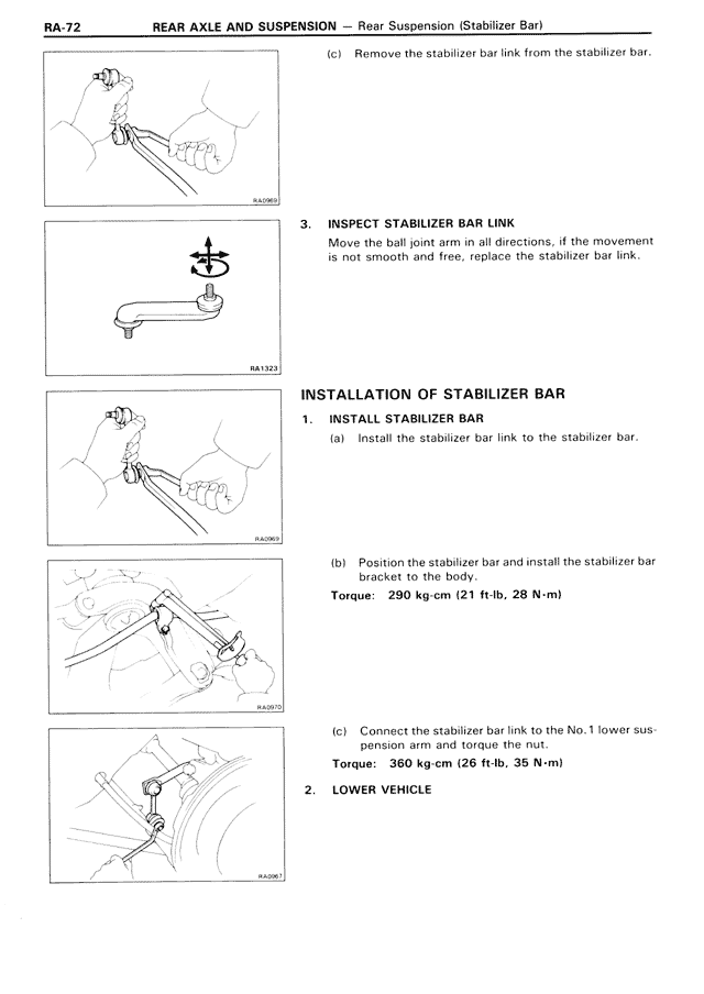 Rear Axle & Suspension — MK3 Supra Rear Axle & Suspension, page 72