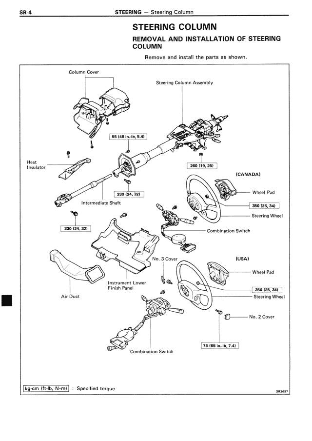 Steering Column — MK3 Supra Steering, page 4