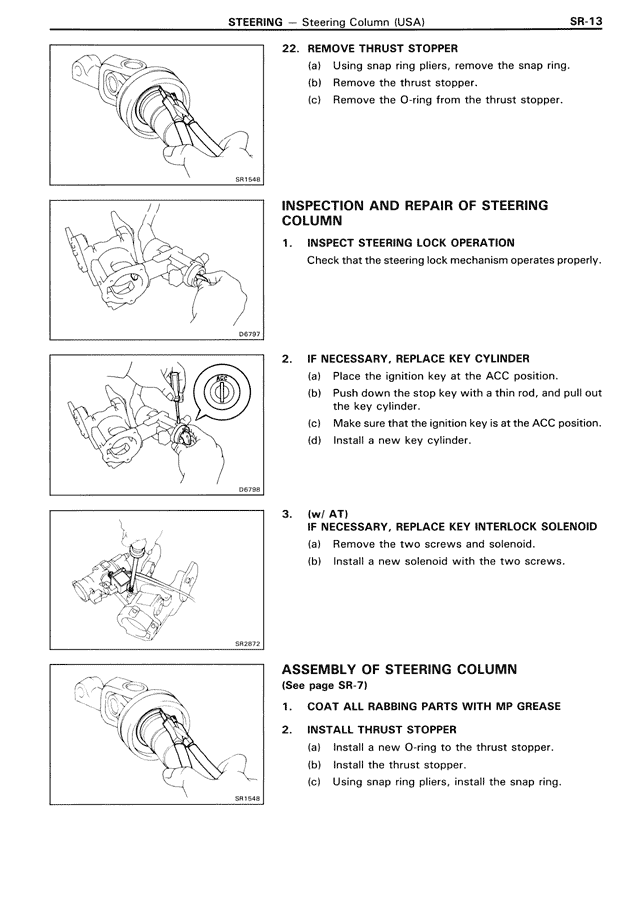 Steering — MK3 Supra Steering, page 13