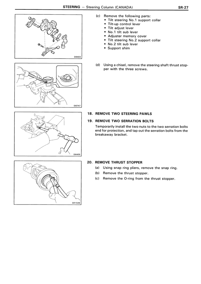 Steering — MK3 Supra Steering, page 27