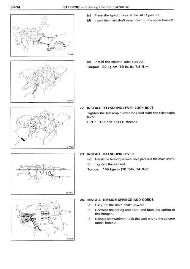 Steering — MK3 Supra Steering, page 34