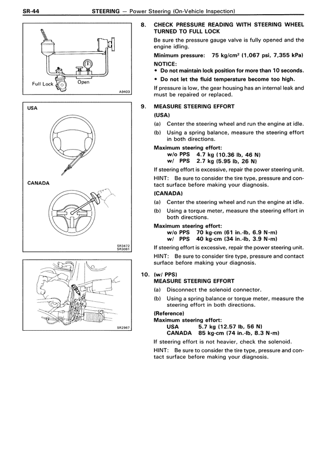 Steering — MK3 Supra Steering, page 44