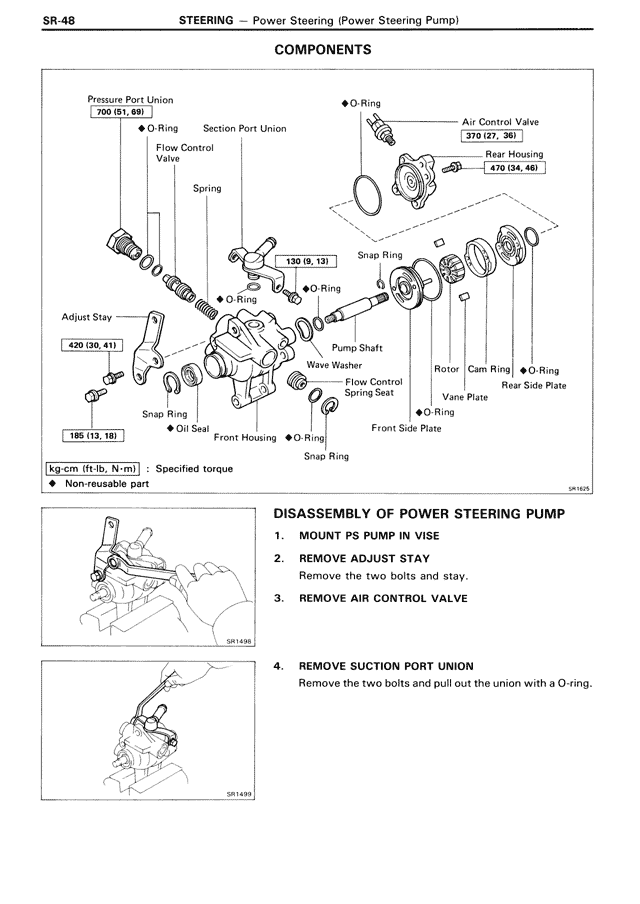 Components — MK3 Supra Steering, page 48