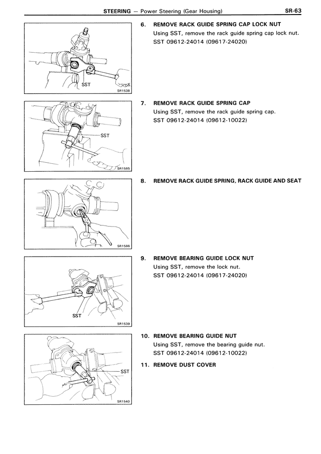 Steering — MK3 Supra Steering, page 63
