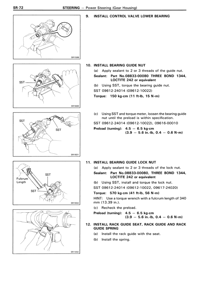 Steering — MK3 Supra Steering, page 72