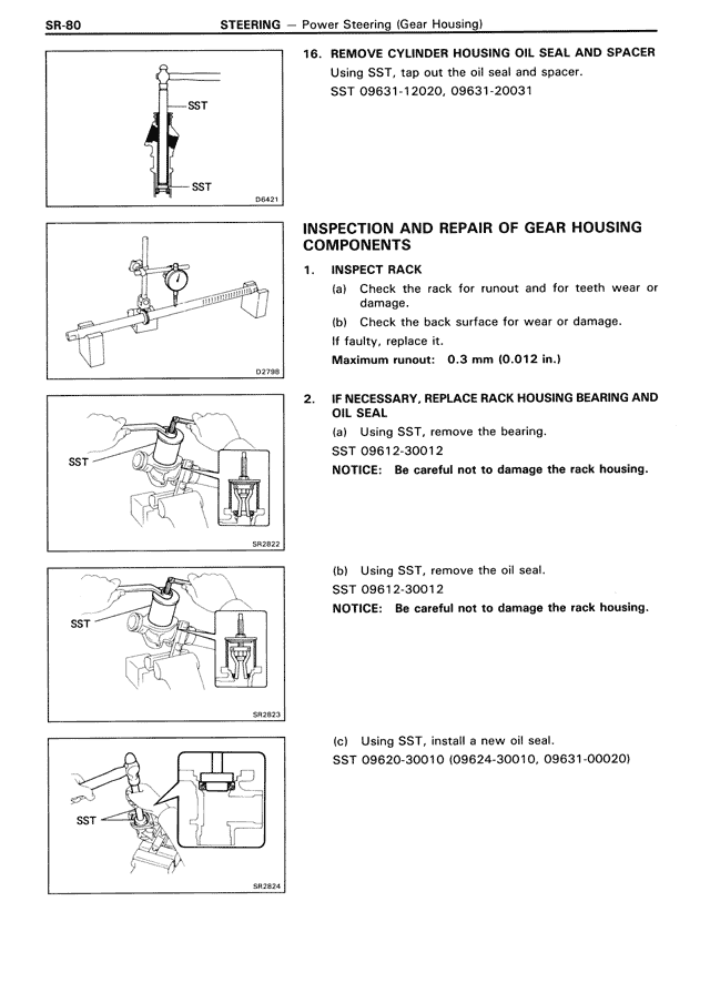Steering — MK3 Supra Steering, page 80