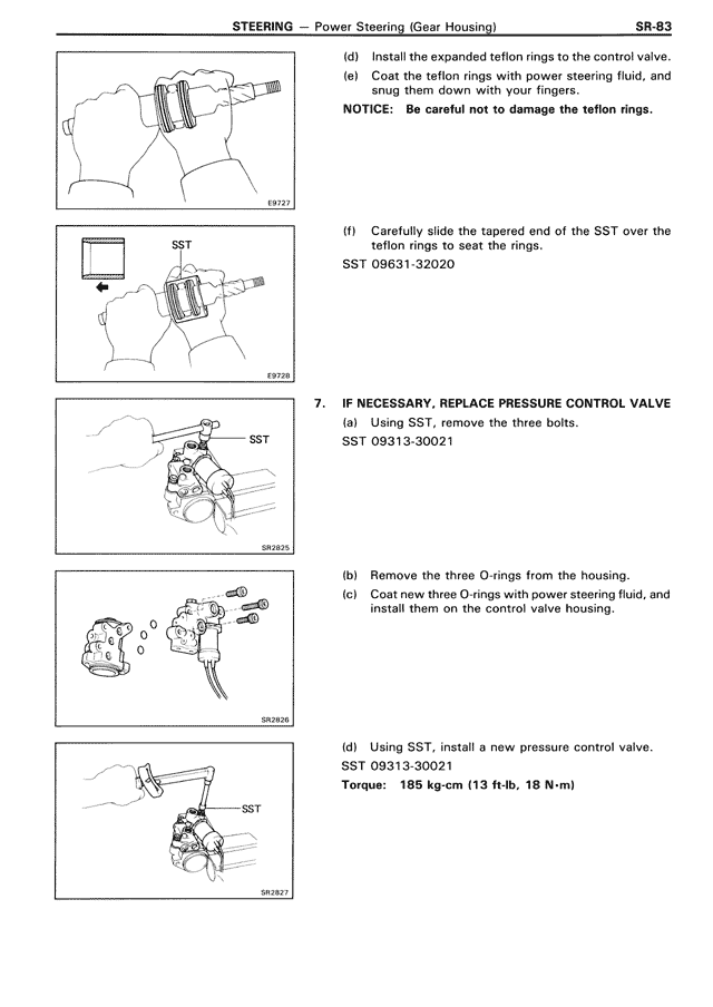 Steering — MK3 Supra Steering, page 83