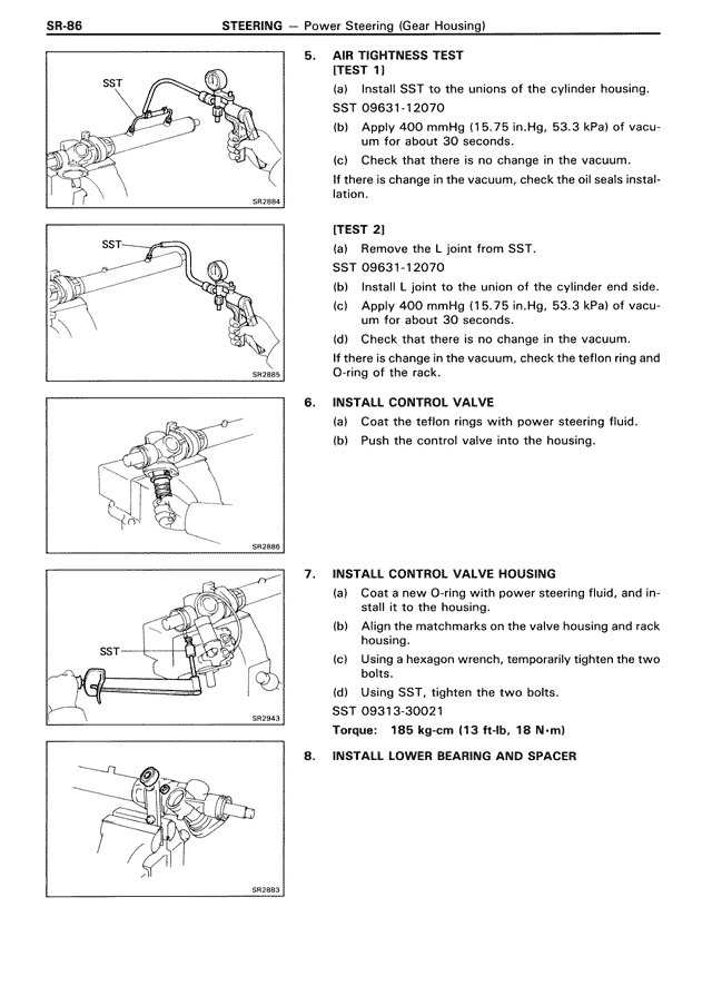 Steering — MK3 Supra Steering, page 86