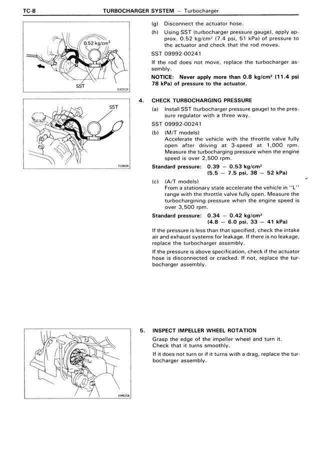 Turbocharger System — MK3 Supra Turbocharger System, page 8