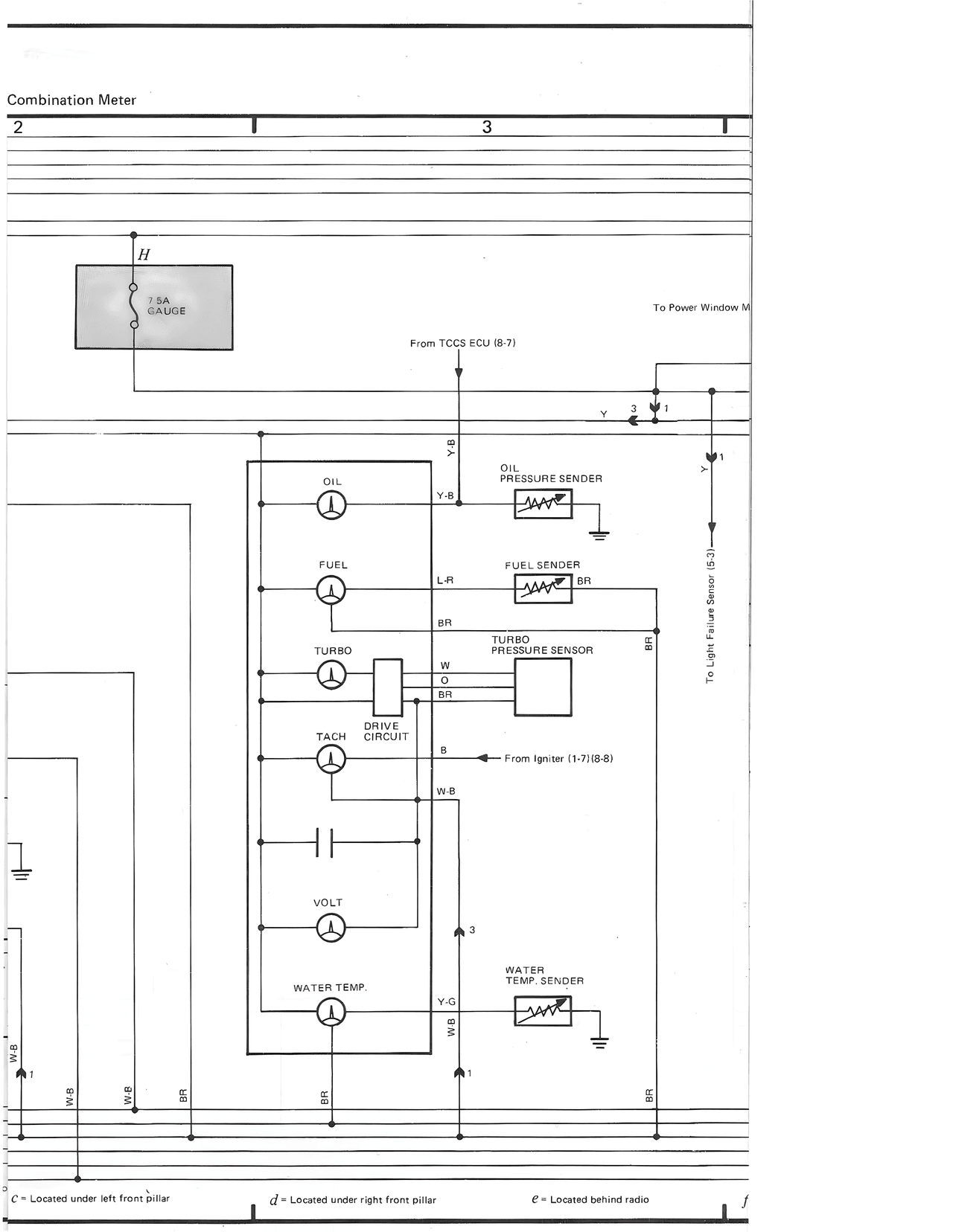 Overall Wiring Diagram — MK3 Supra Overall Wiring Diagram wiring diagram, page 8