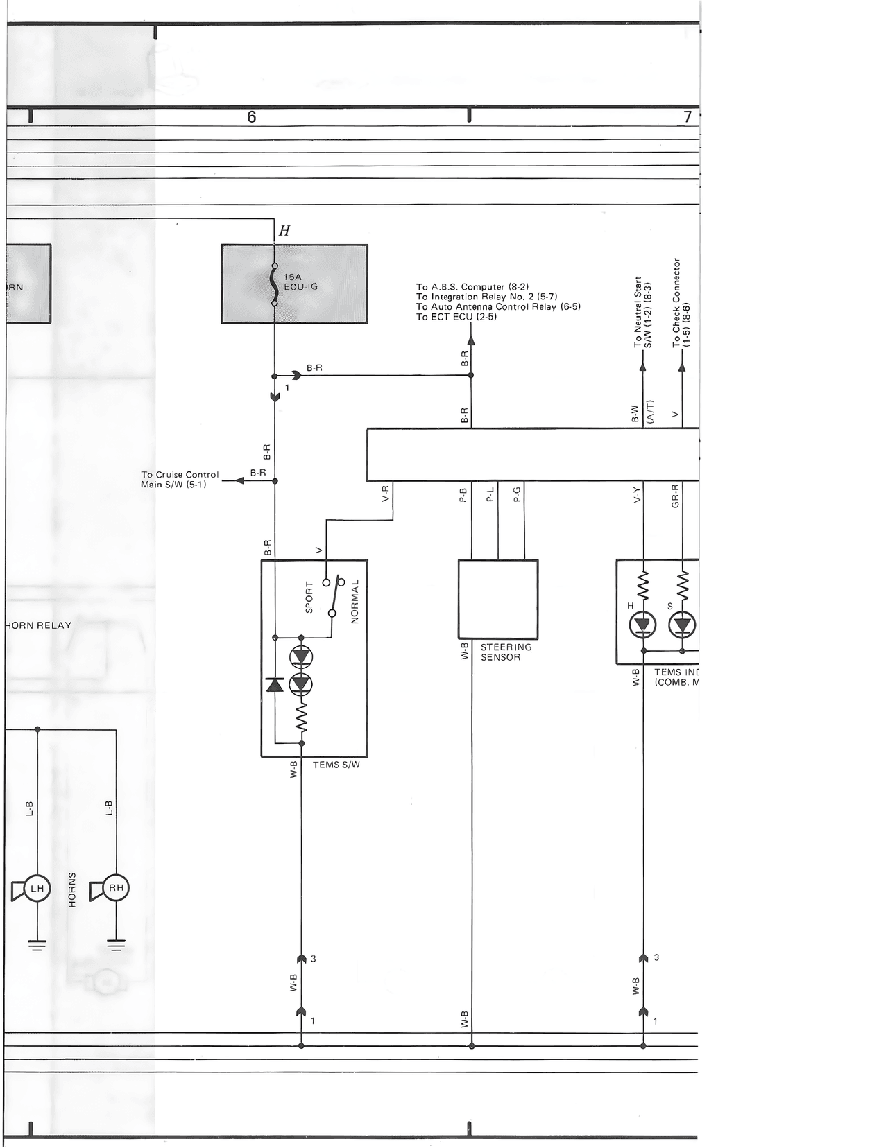 Overall Wiring Diagram — MK3 Supra Overall Wiring Diagram wiring diagram, page 15