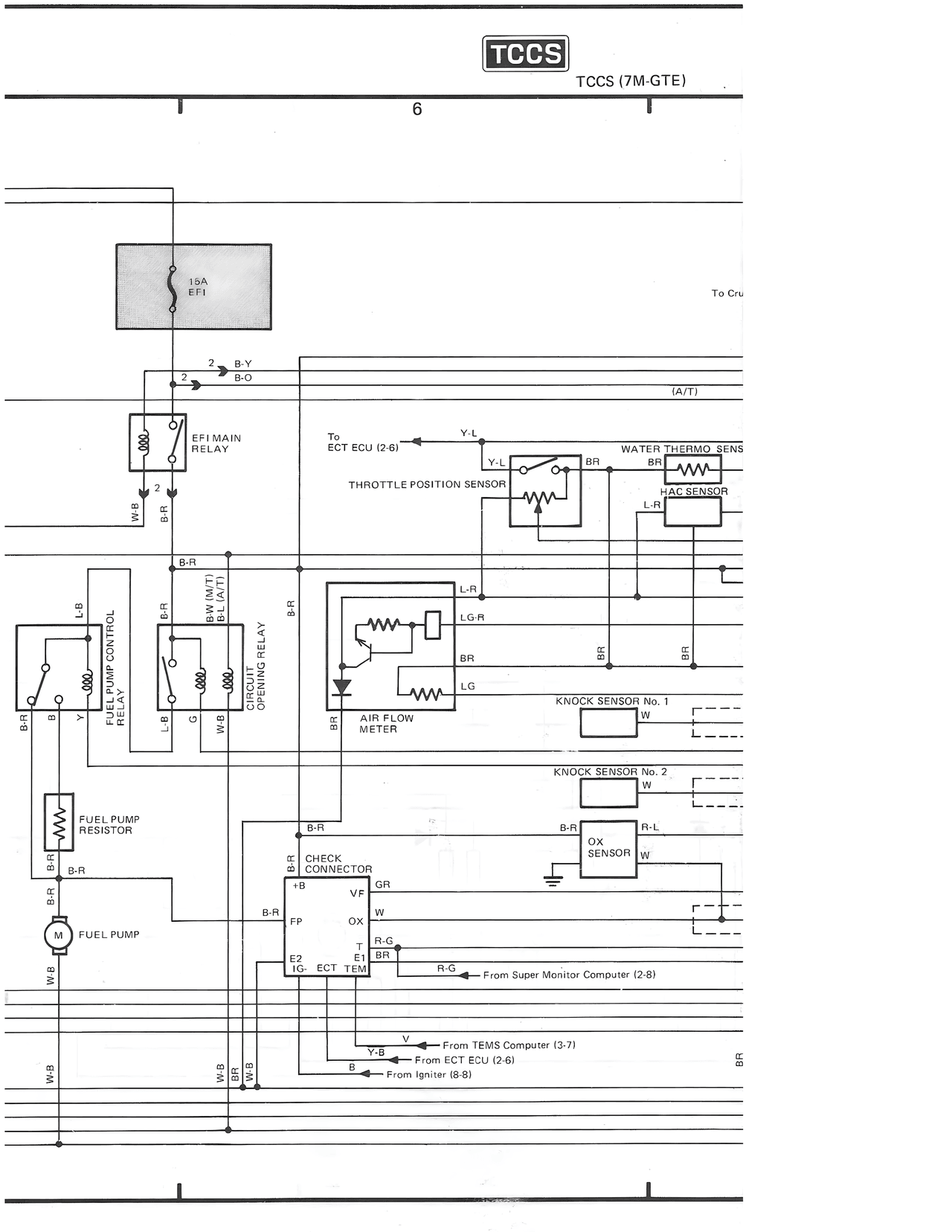 Overall Wiring Diagram — MK3 Supra Overall Wiring Diagram wiring diagram, page 40