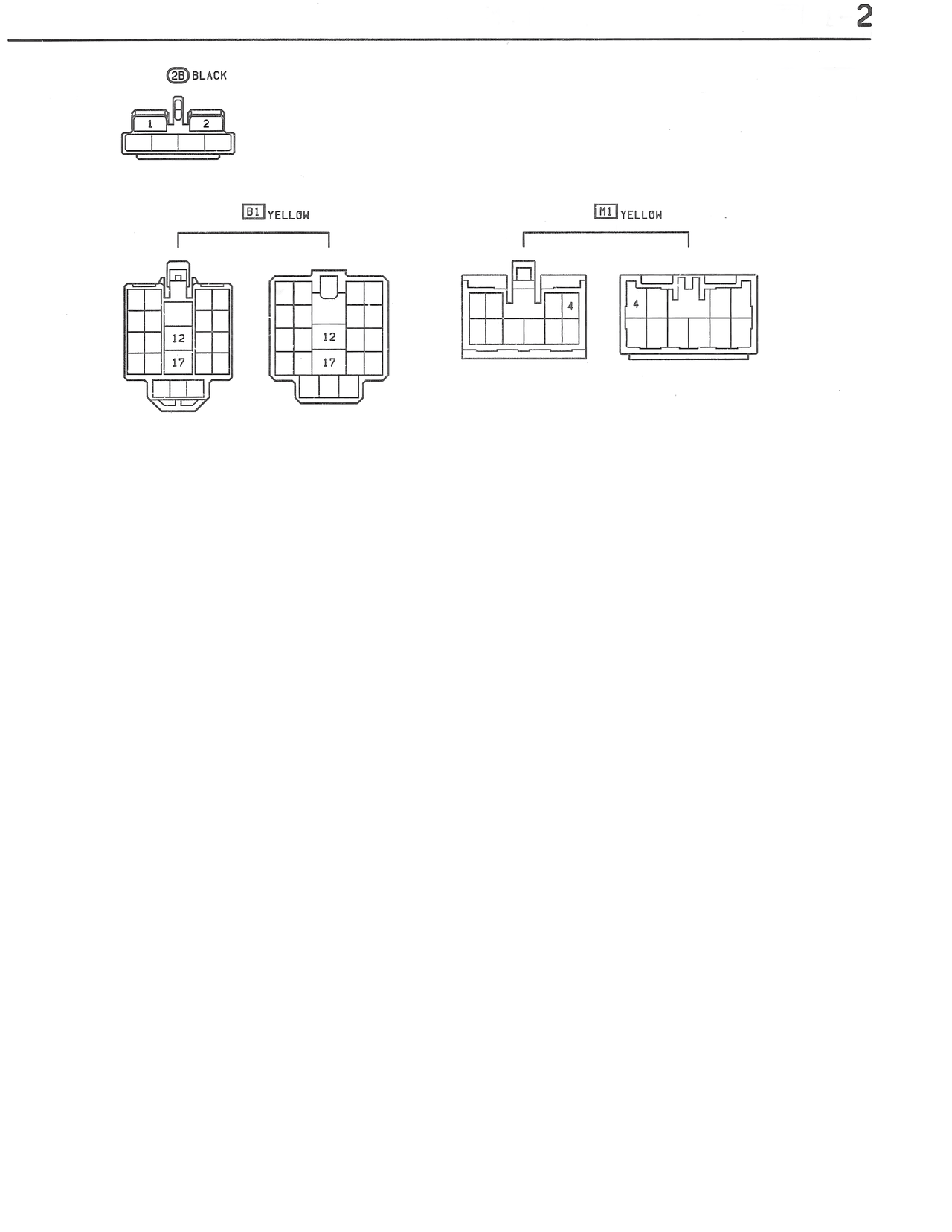 Starting and Ignition Systems — MK3 Supra Starting and Ignition Systems wiring diagram, page 4