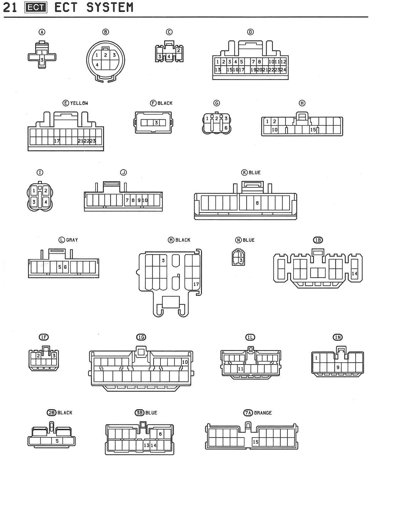 ECT System — MK3 Supra ECT System wiring diagram, page 3