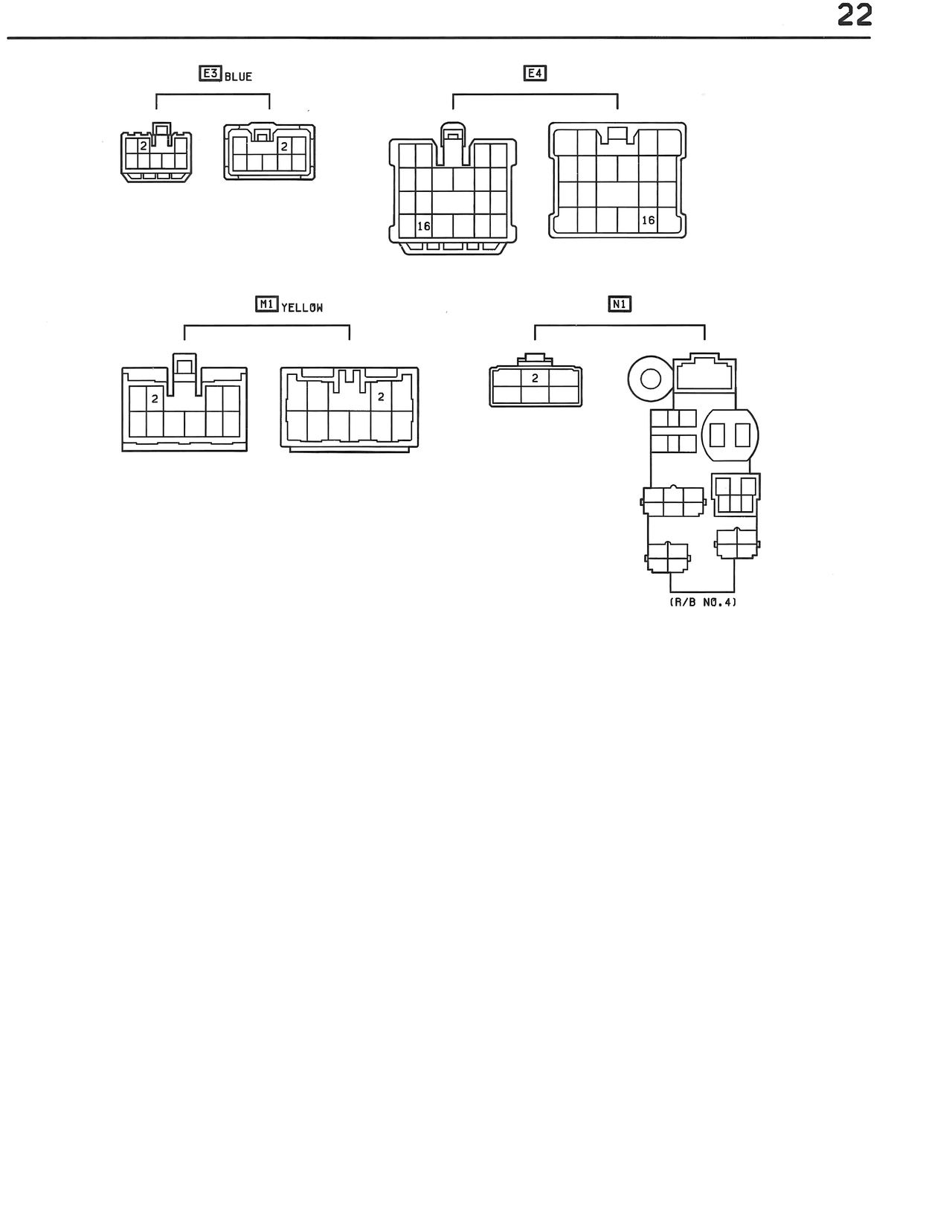 Anti-Lock Brake System (ABS) — MK3 Supra Anti-Lock Brake System (ABS) wiring diagram, page 4