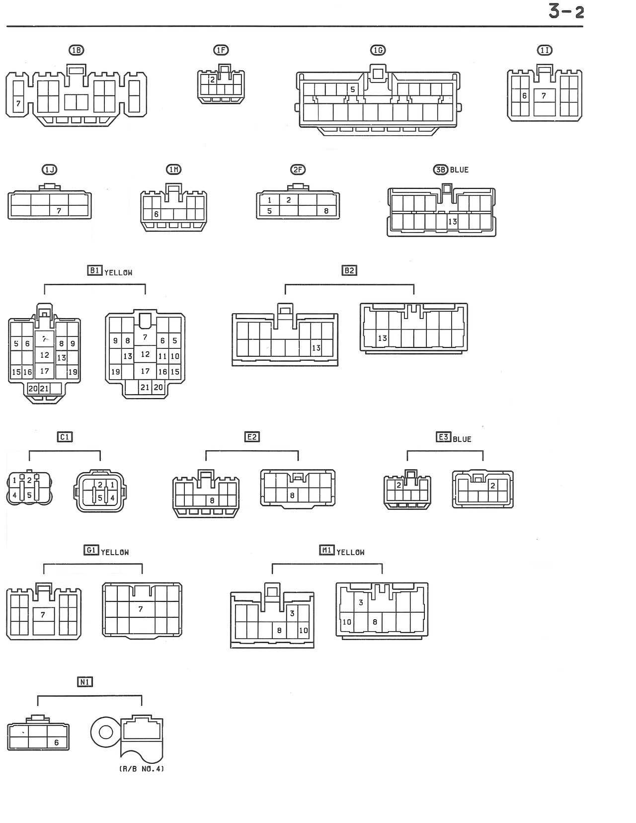 EFI System — MK3 Supra EFI System wiring diagram, page 12