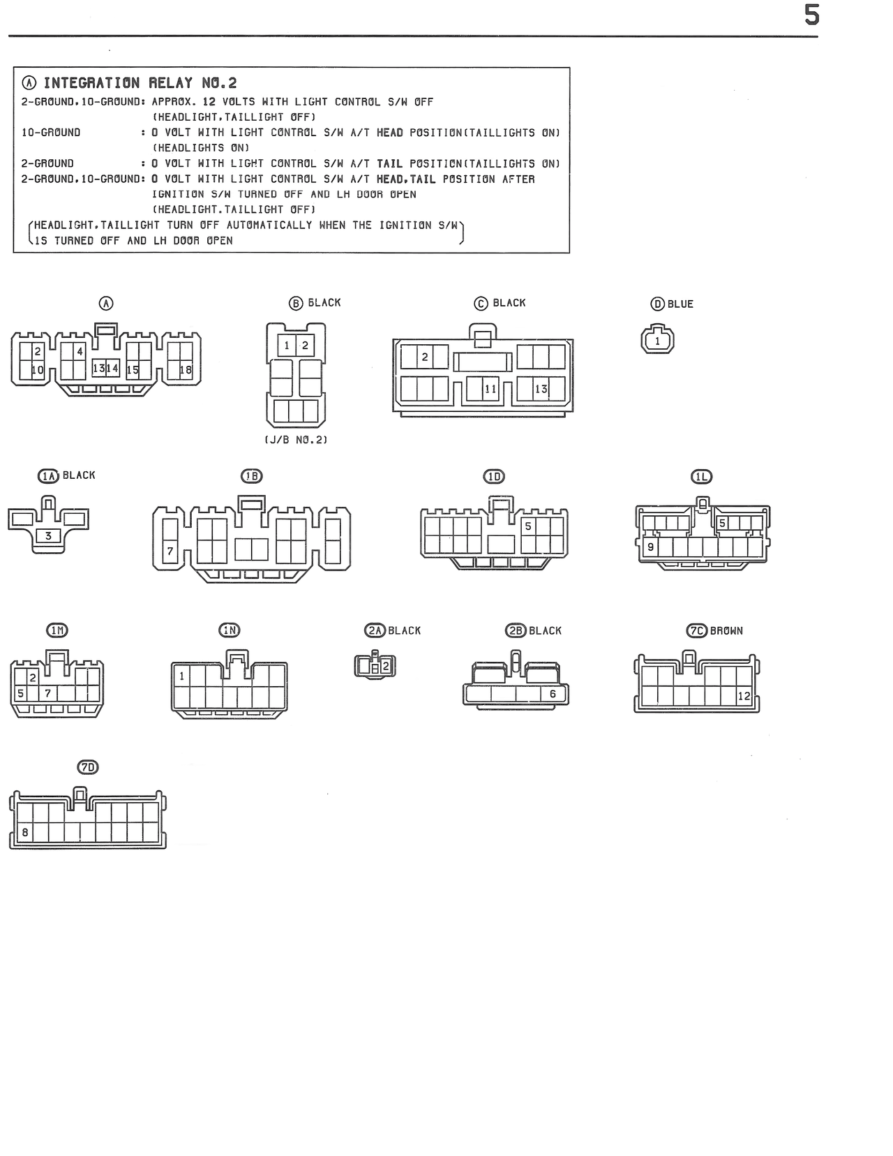 Light Auto Turn Off System — MK3 Supra Light Auto Turn Off System wiring diagram, page 2