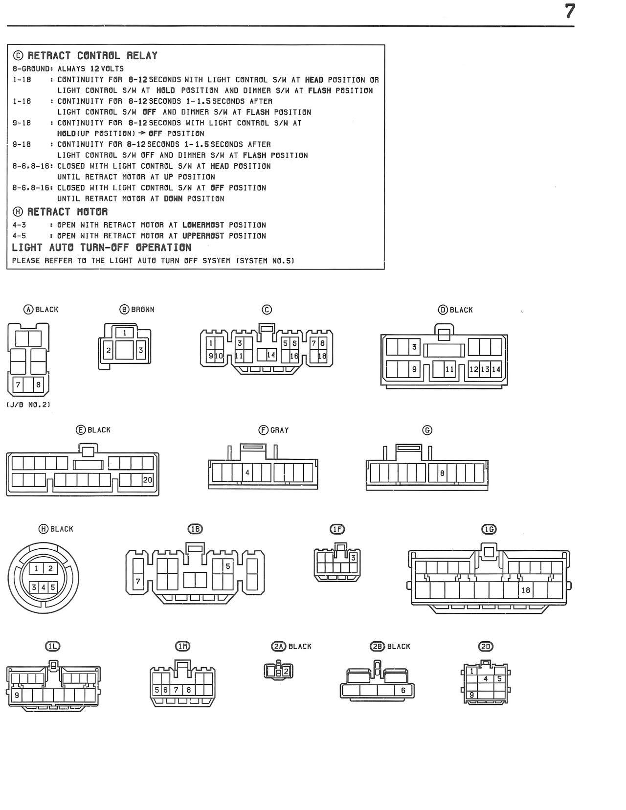 Headlights — MK3 Supra Headlights wiring diagram, page 2