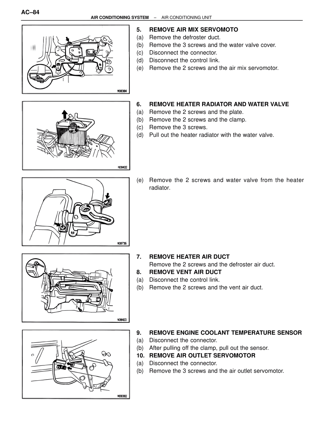 Air Conditioning — MK4 Supra Air Conditioning, page 84