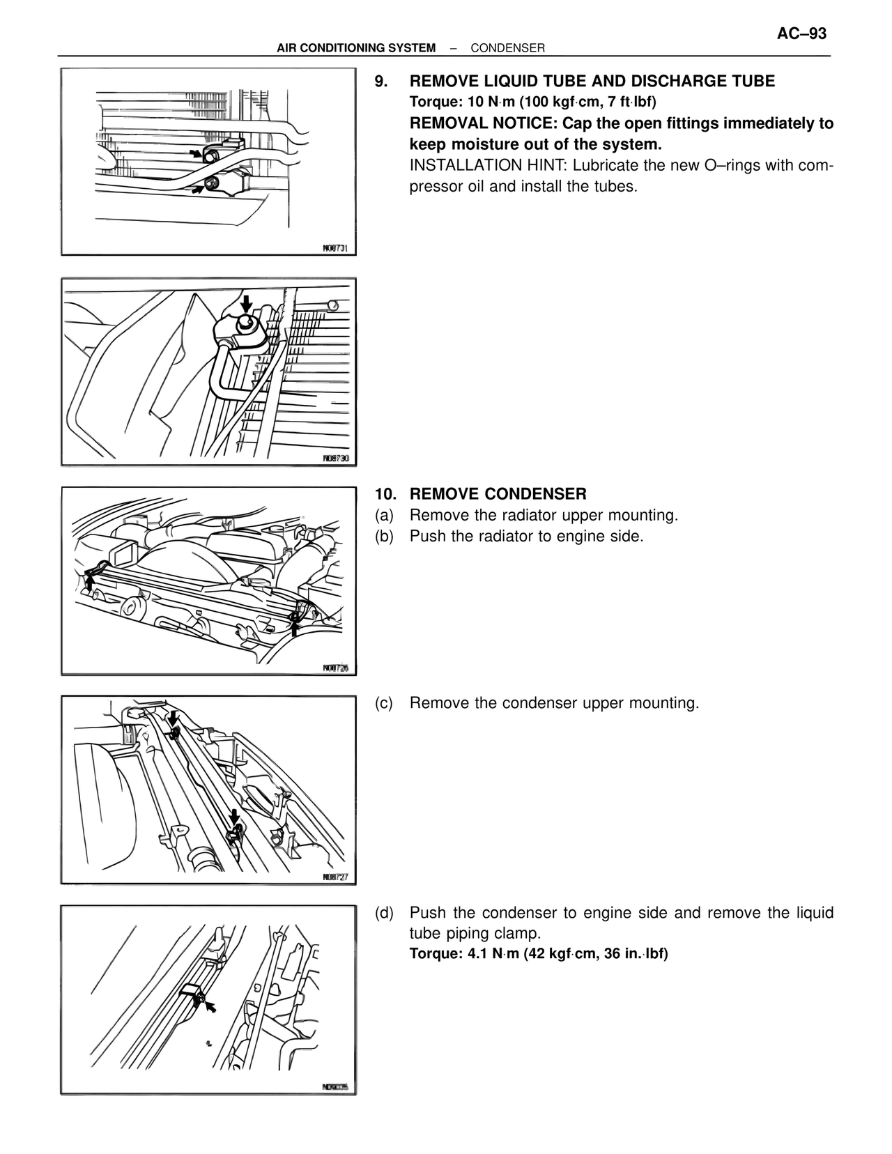 Air Conditioning — MK4 Supra Air Conditioning, page 93