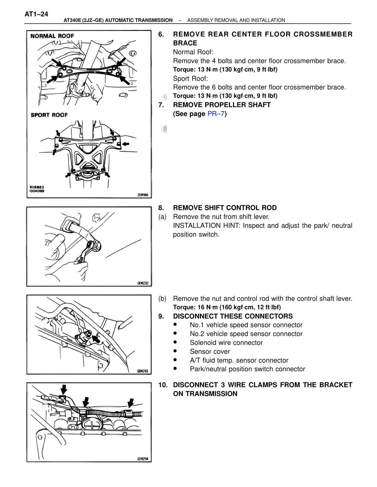 A340 Automatic Trans (GE) — MK4 Supra A340 Automatic Trans (GE), page 24
