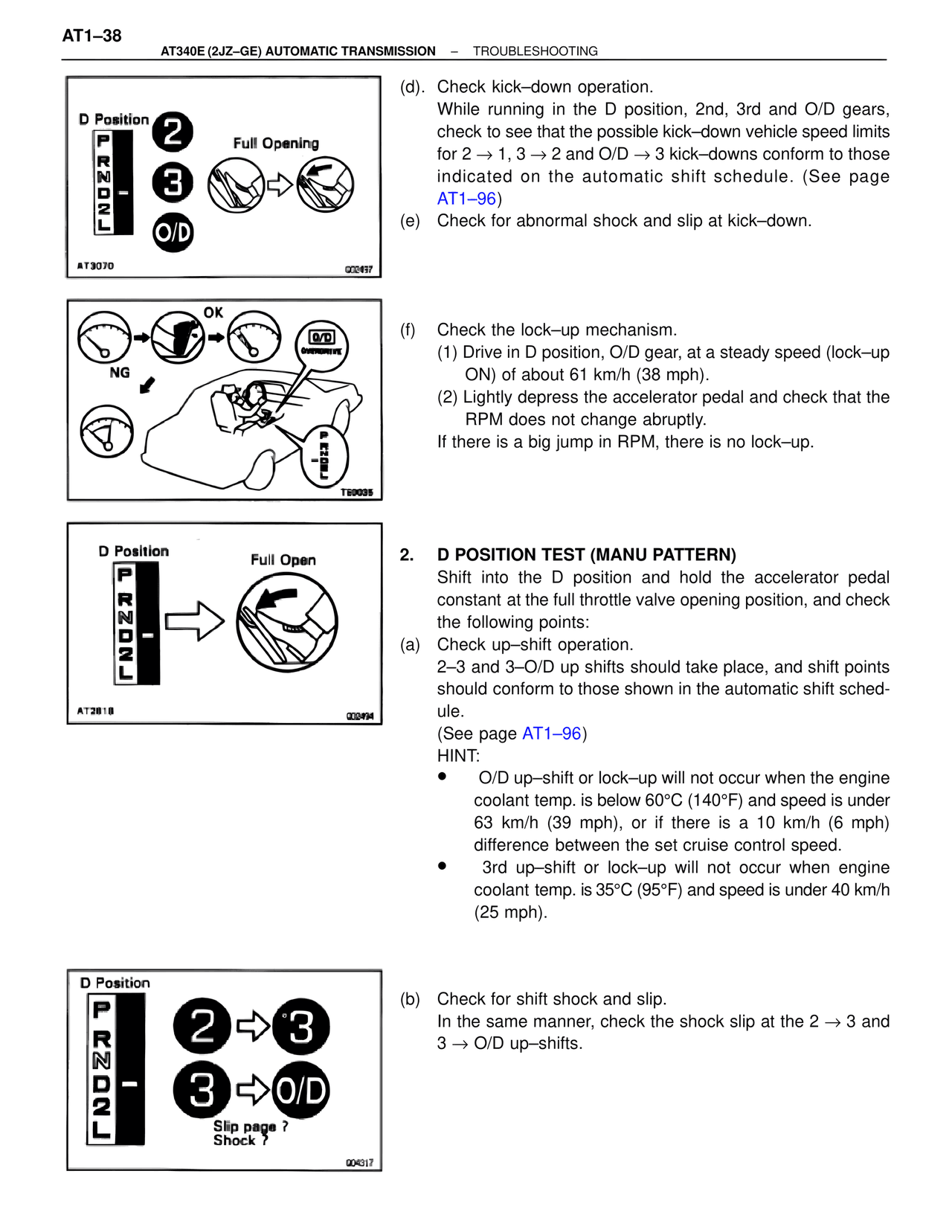 A340 Automatic Trans (GE) — MK4 Supra A340 Automatic Trans (GE), page 38