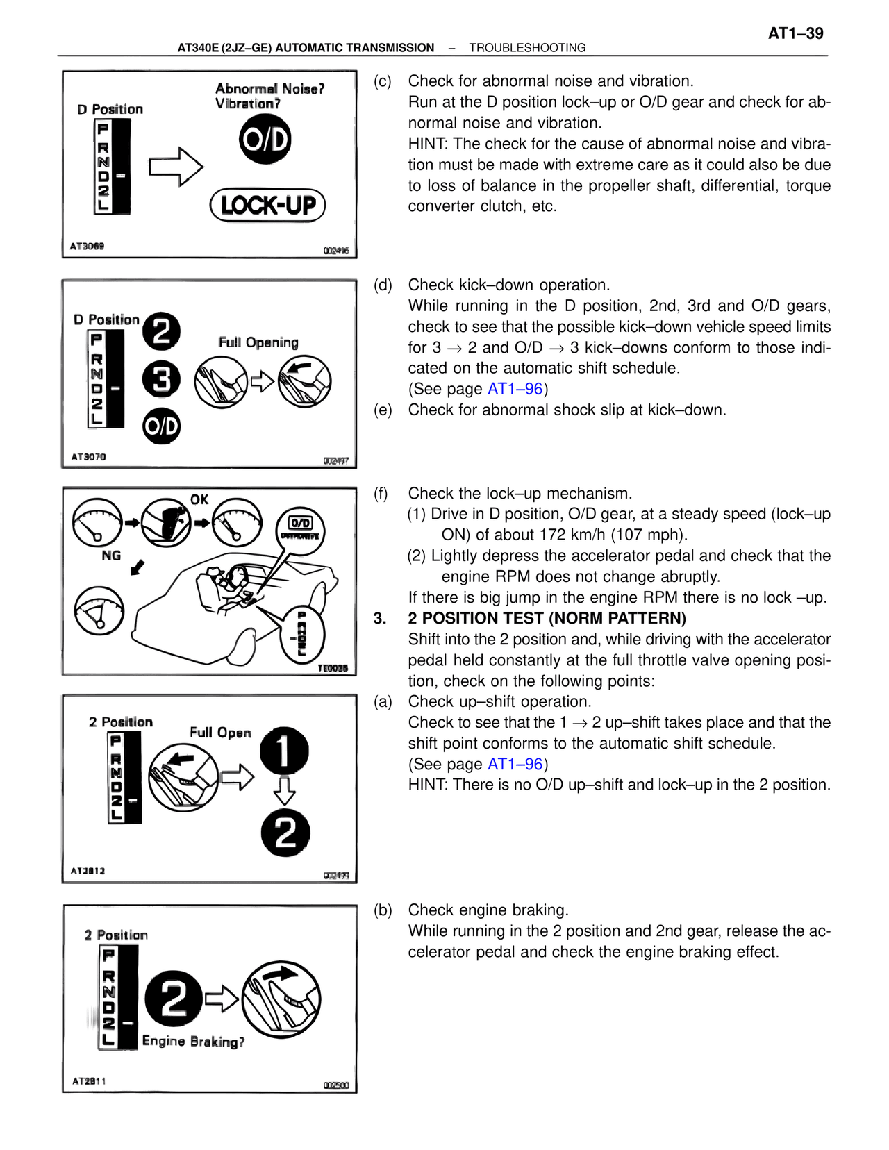 A340 Automatic Trans (GE) — MK4 Supra A340 Automatic Trans (GE), page 39