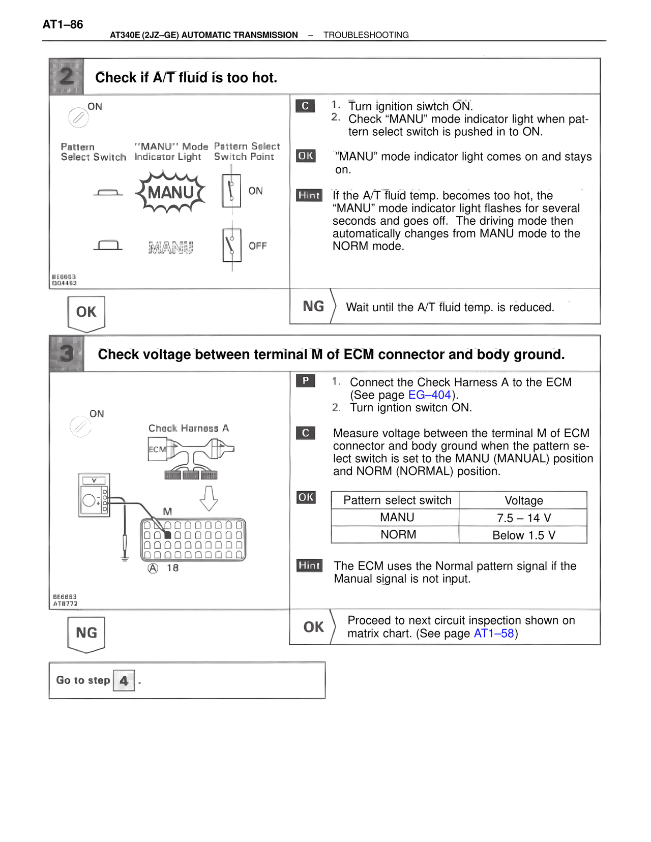 A340 Automatic Trans (GE) — MK4 Supra A340 Automatic Trans (GE), page 86