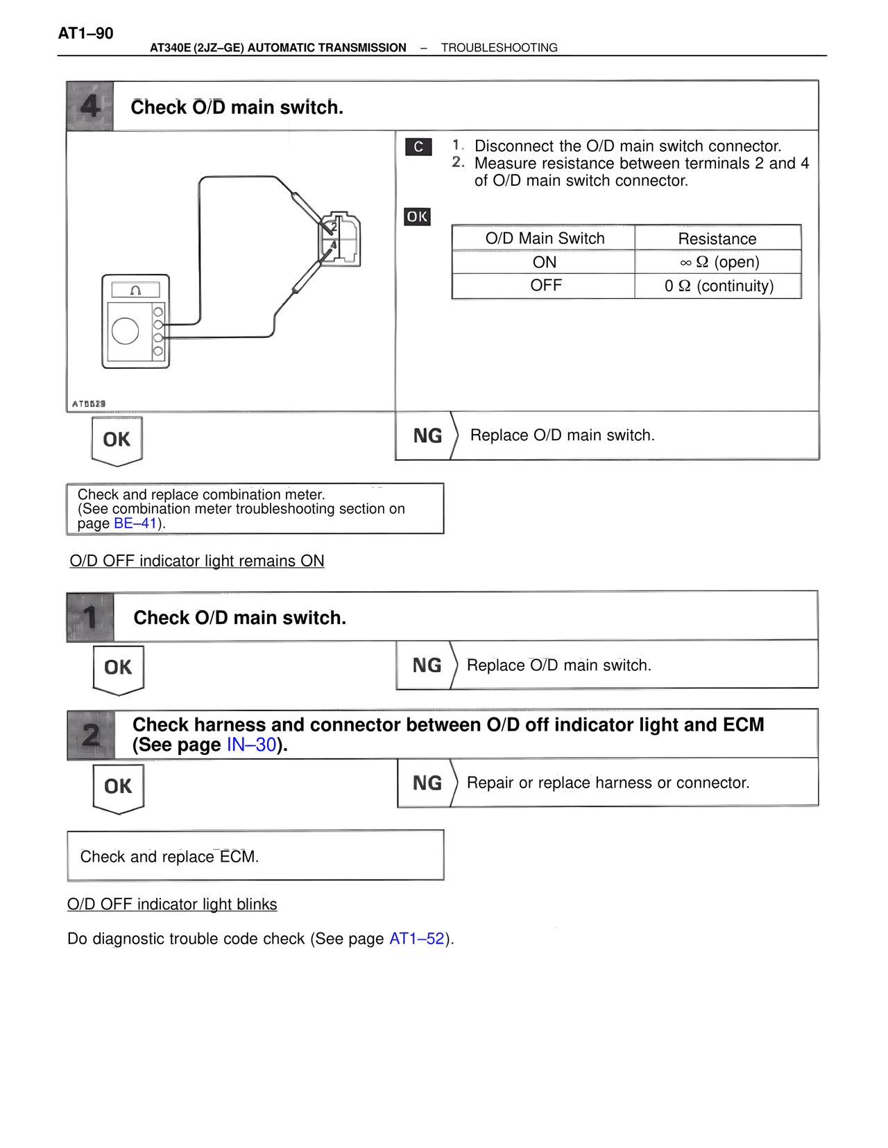 A340 Automatic Trans (GE) — MK4 Supra A340 Automatic Trans (GE), page 90