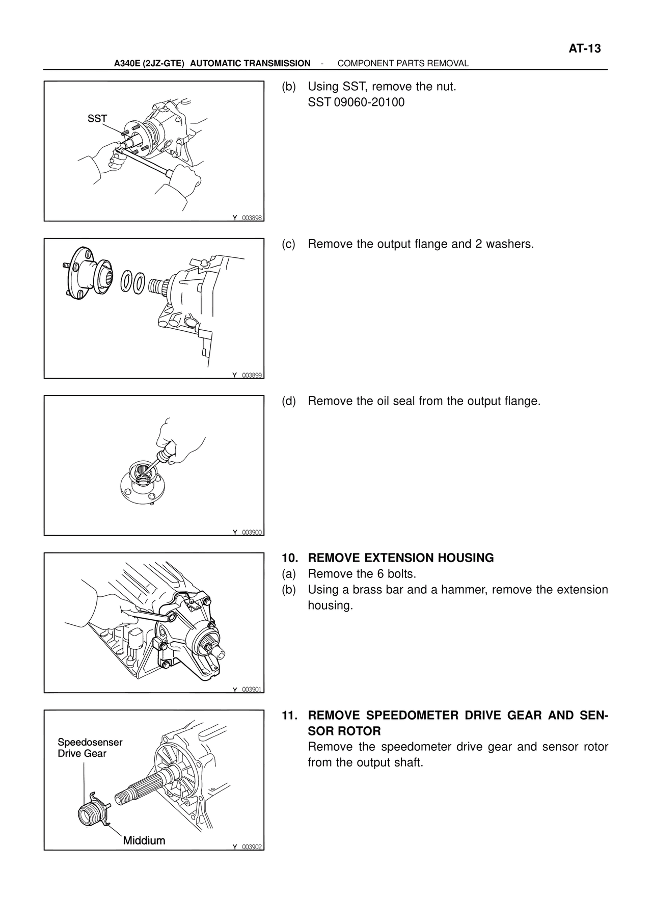Component Parts Removal — MK4 Supra ATM Unit Repair, page 50