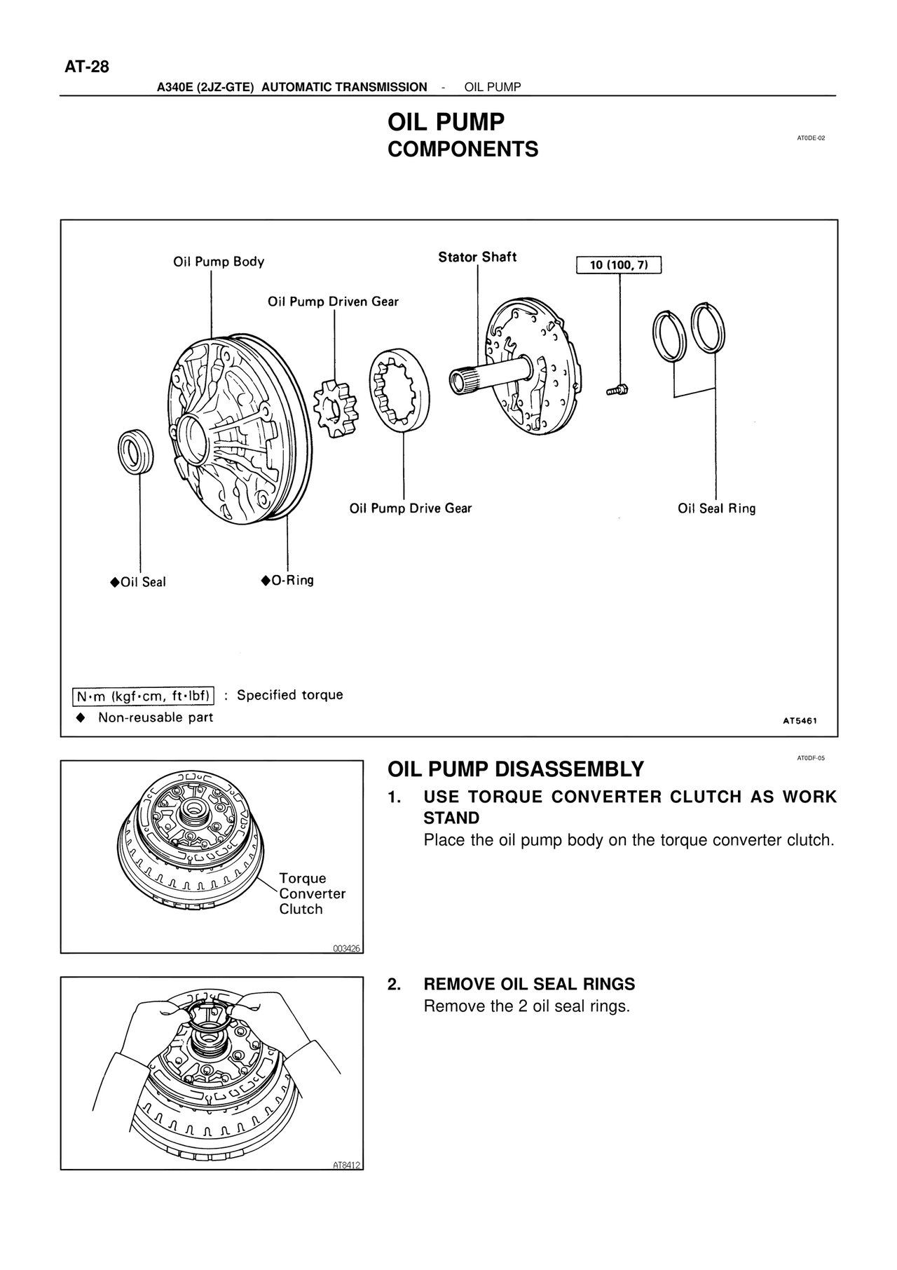 Oil Pump Components — MK4 Supra ATM Unit Repair, page 65