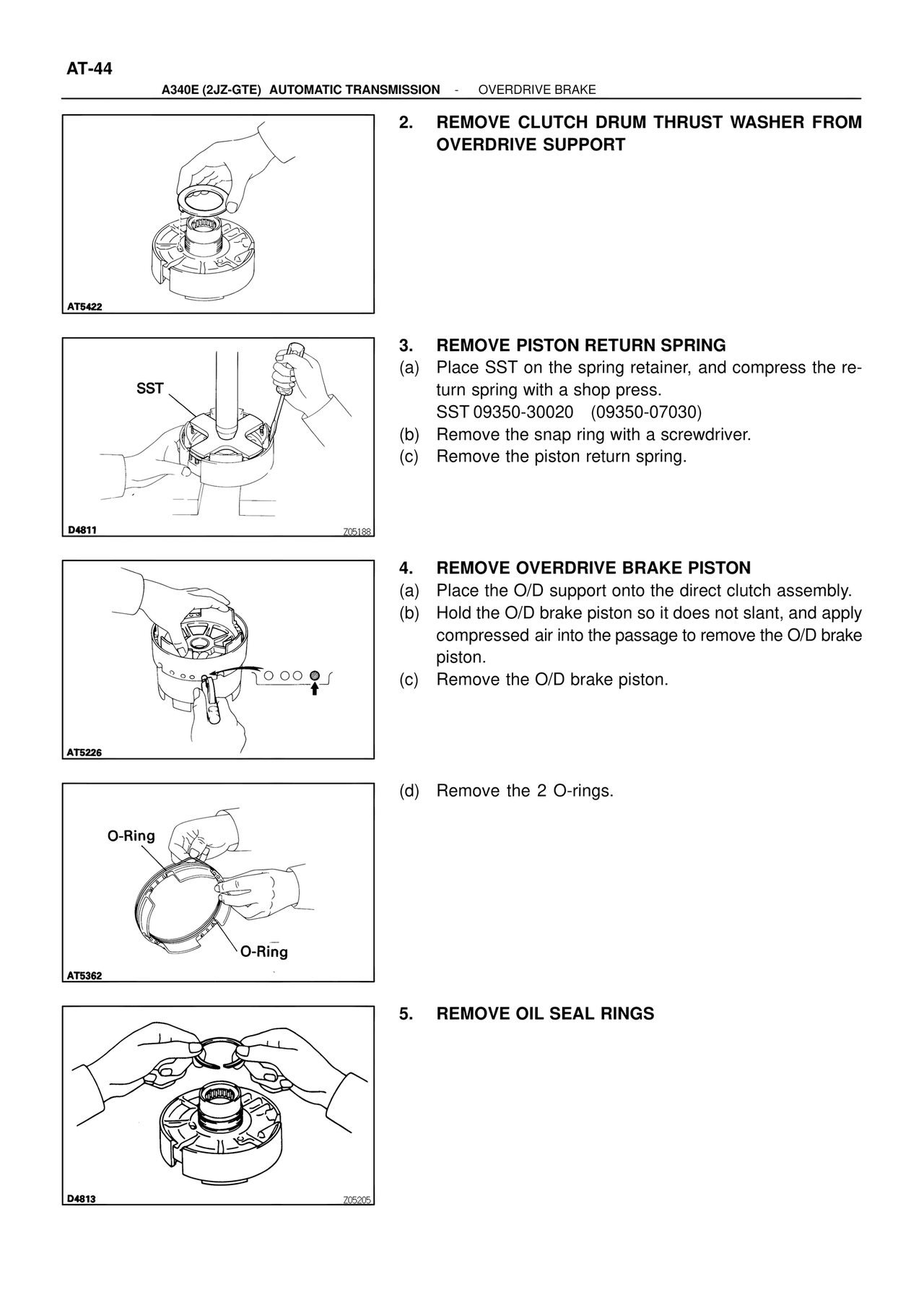 Overdrive Brake — MK4 Supra ATM Unit Repair, page 81