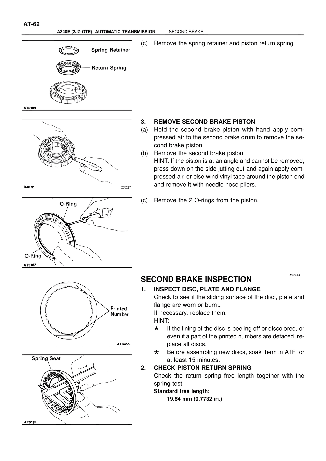 Second Brake Inspection — MK4 Supra ATM Unit Repair, page 99