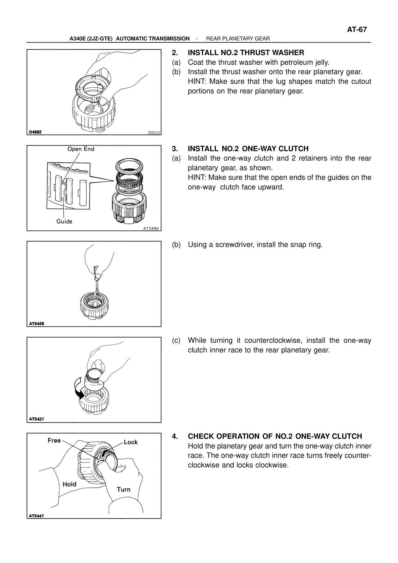 ATM Unit Repair — MK4 Supra ATM Unit Repair, page 104