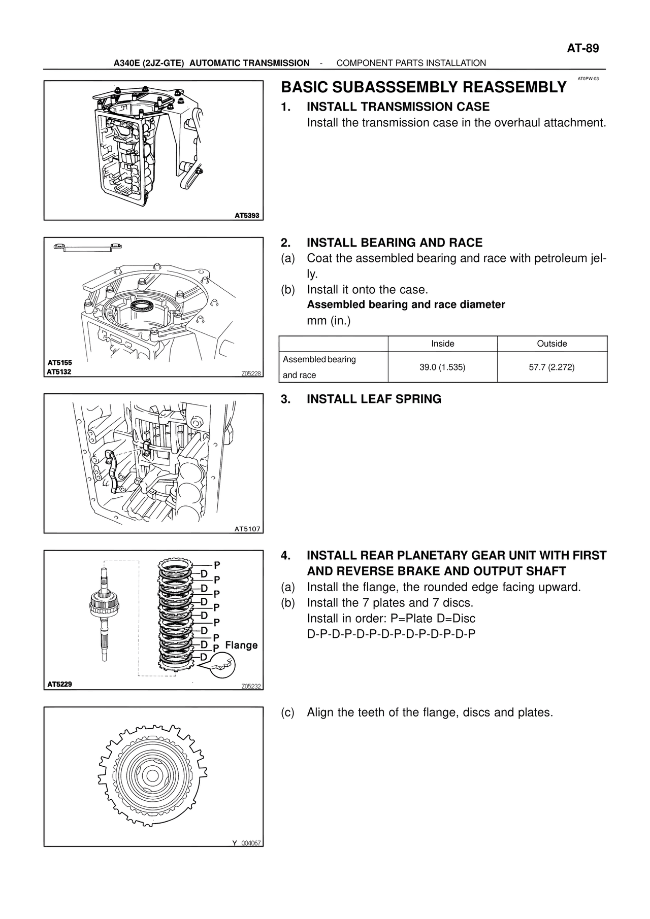 Basic Subasssembly Reassembly — MK4 Supra ATM Unit Repair, page 126