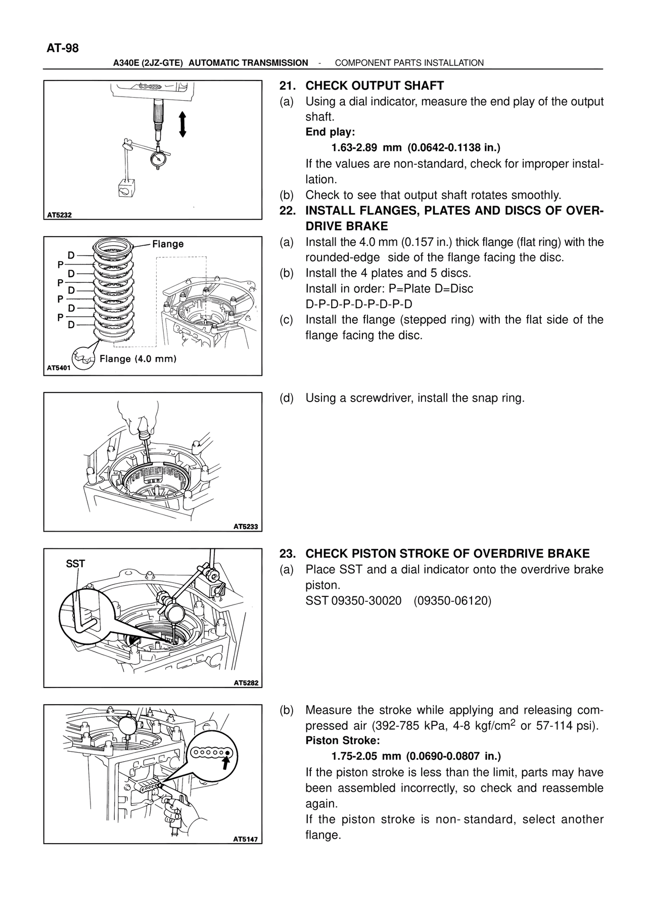 AT-98 — MK4 Supra ATM Unit Repair, page 135