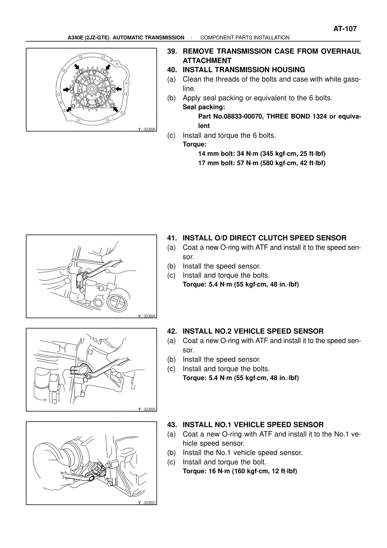 Component Parts Installation — MK4 Supra ATM Unit Repair, page 144