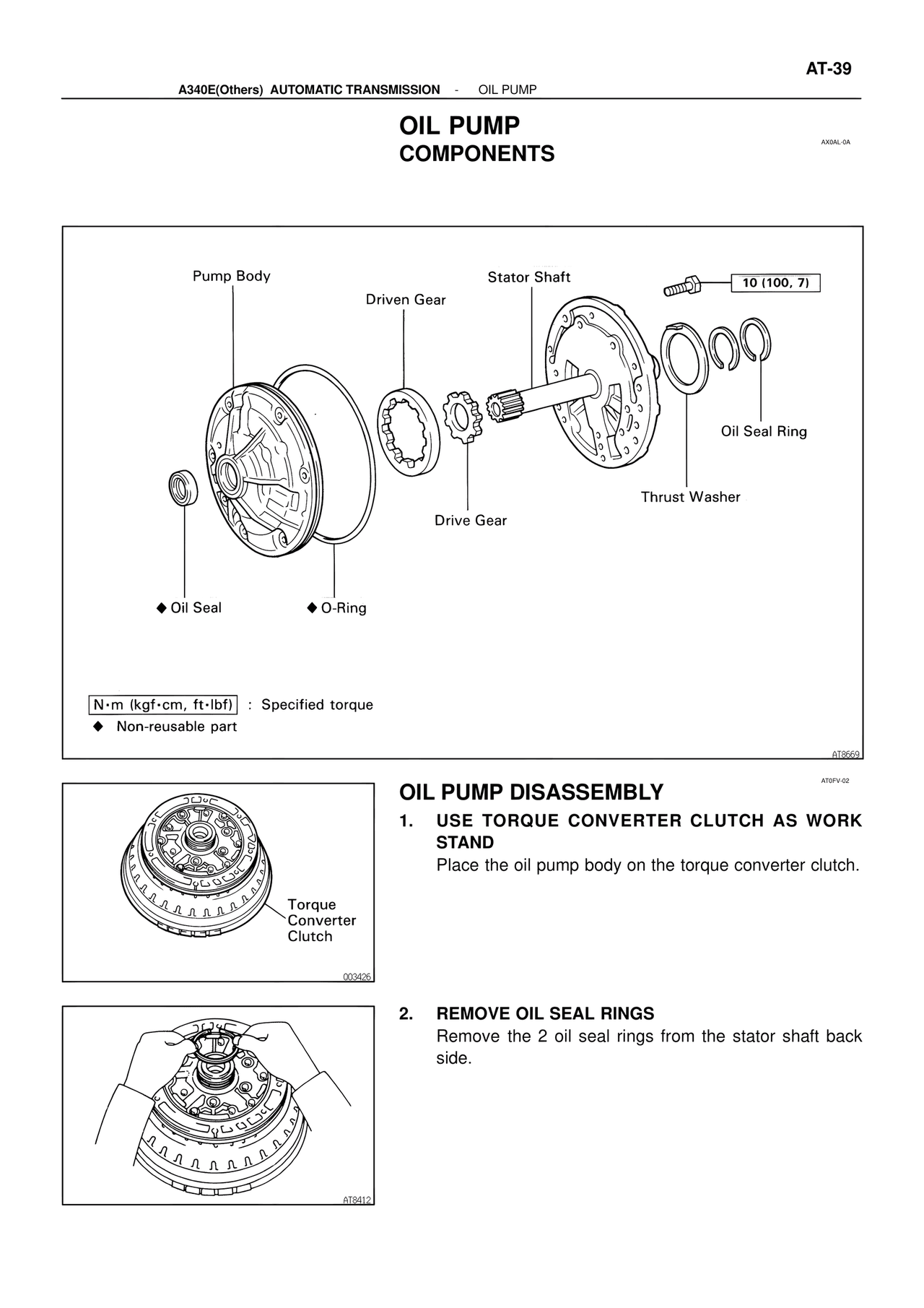 Oil Pump Components — MK4 Supra ATM Unit Repair, page 185