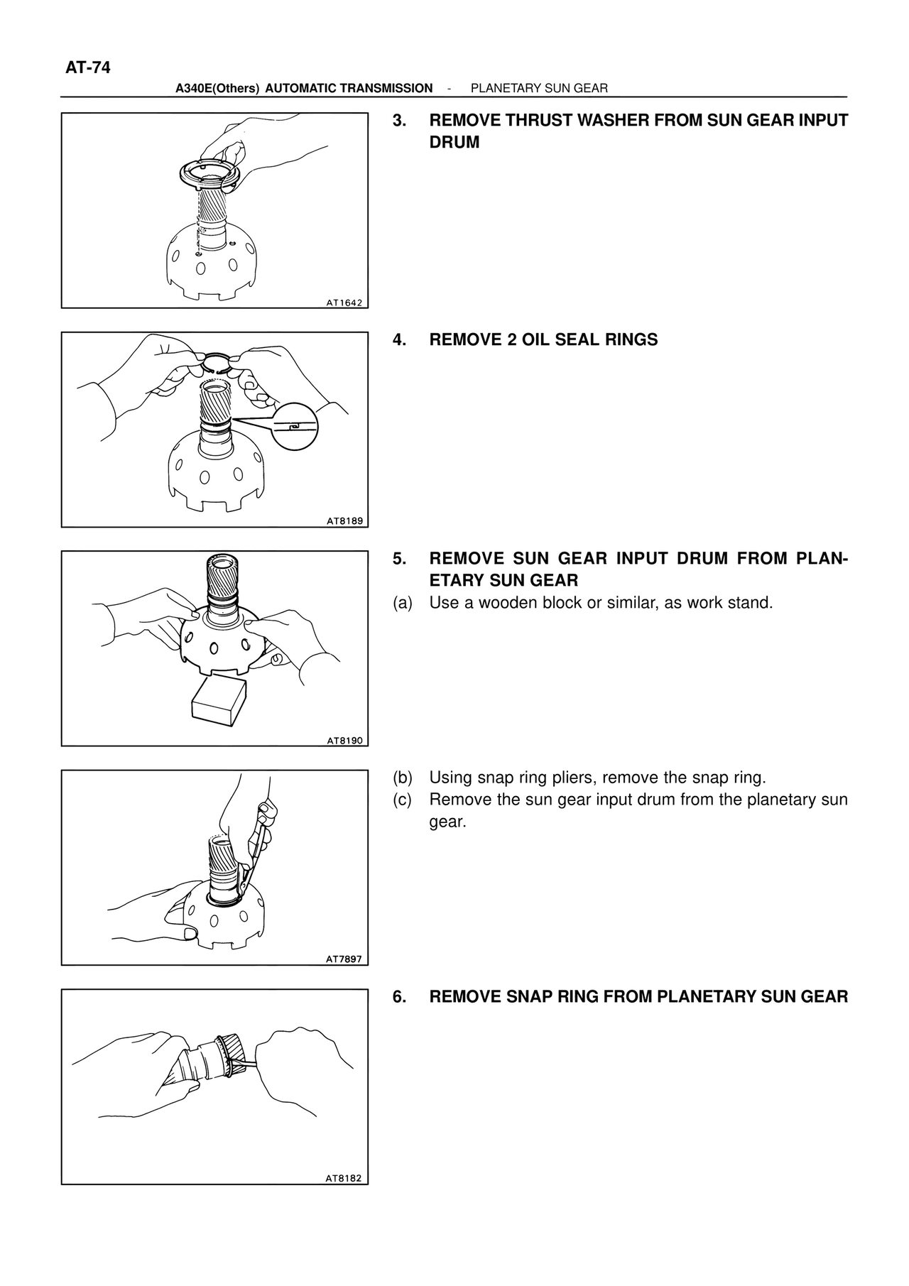 ATM Unit Repair — MK4 Supra ATM Unit Repair, page 220