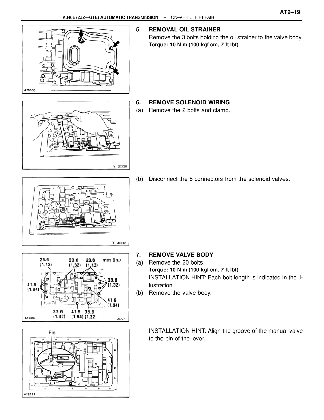 A340 Automatic Trans (GTE) — MK4 Supra A340 Automatic Trans (GTE), page 19