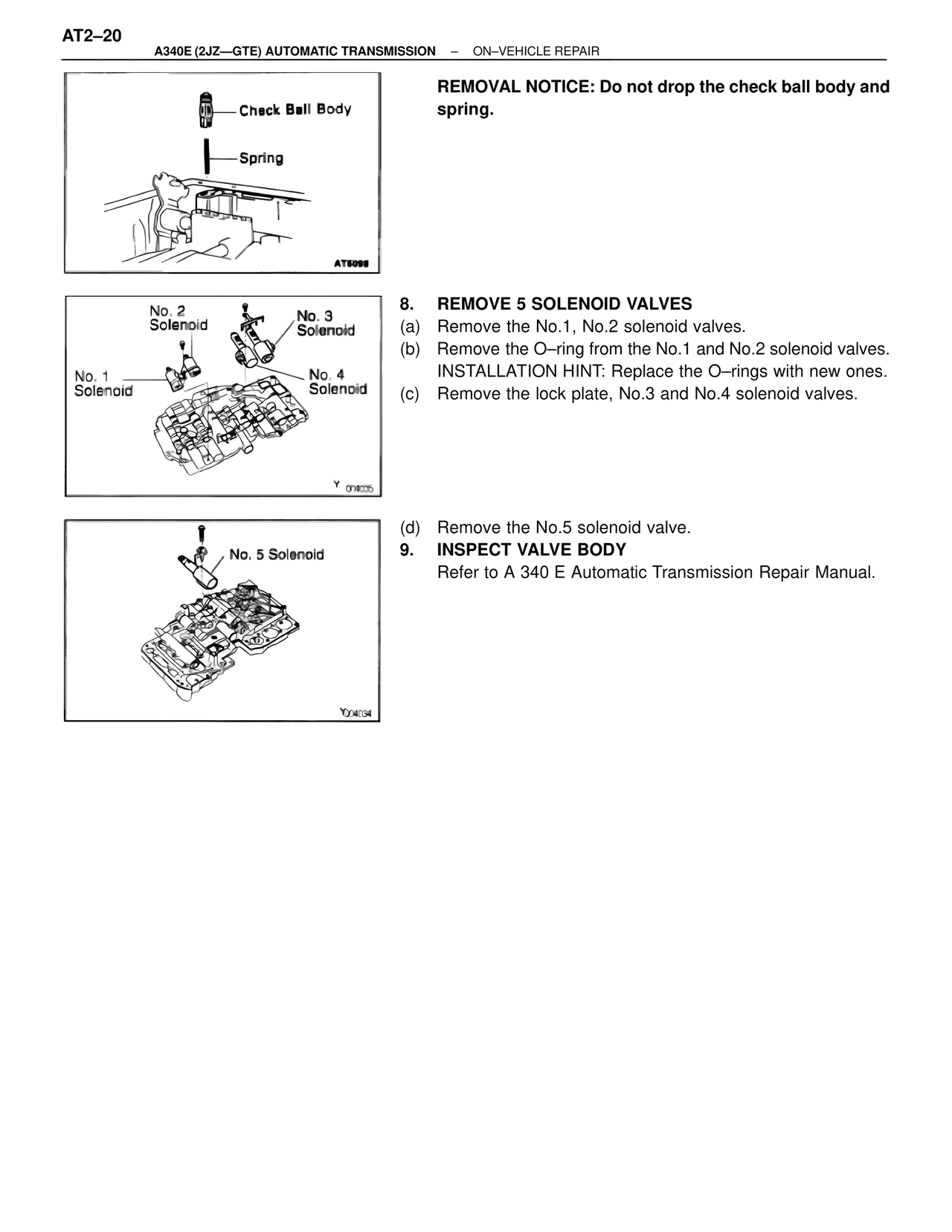 A340 Automatic Trans (GTE) — MK4 Supra A340 Automatic Trans (GTE), page 20