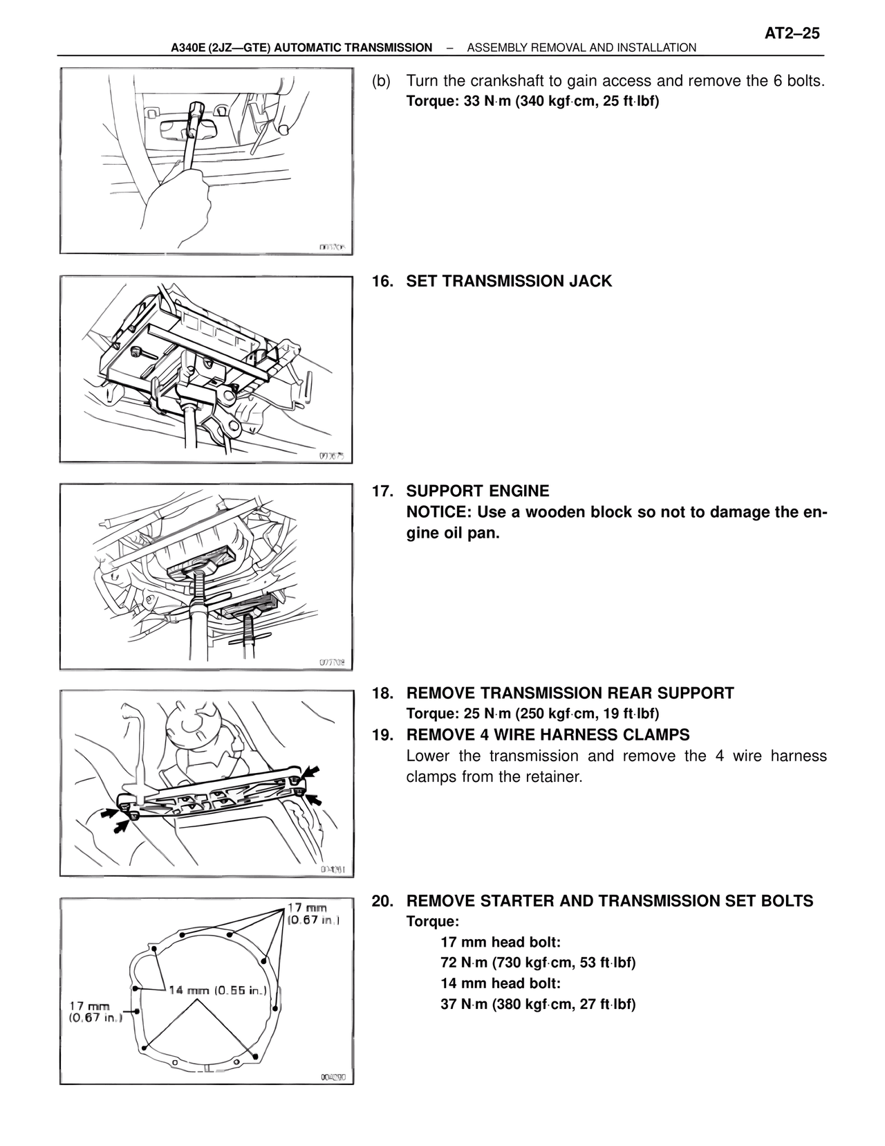 A340 Automatic Trans (GTE) — MK4 Supra A340 Automatic Trans (GTE), page 25