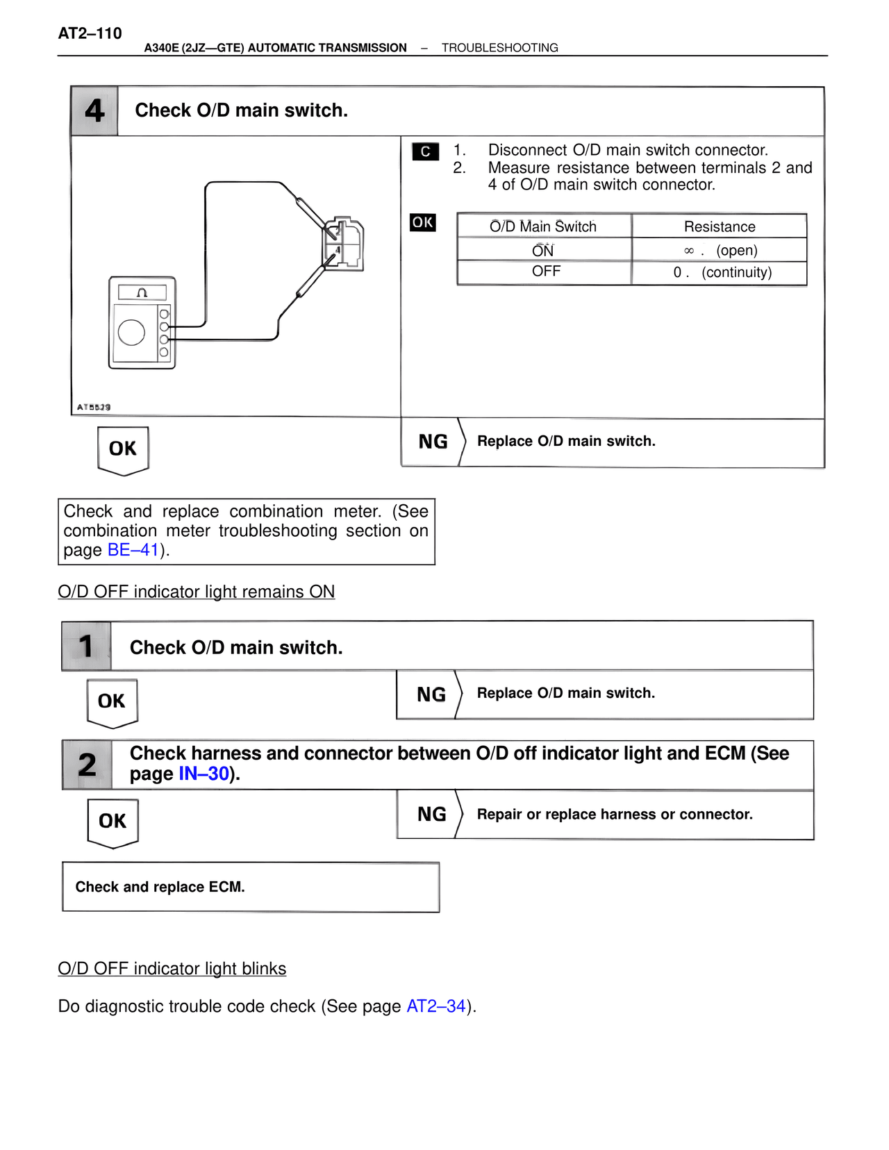 A340 Automatic Trans (GTE) — MK4 Supra A340 Automatic Trans (GTE), page 110