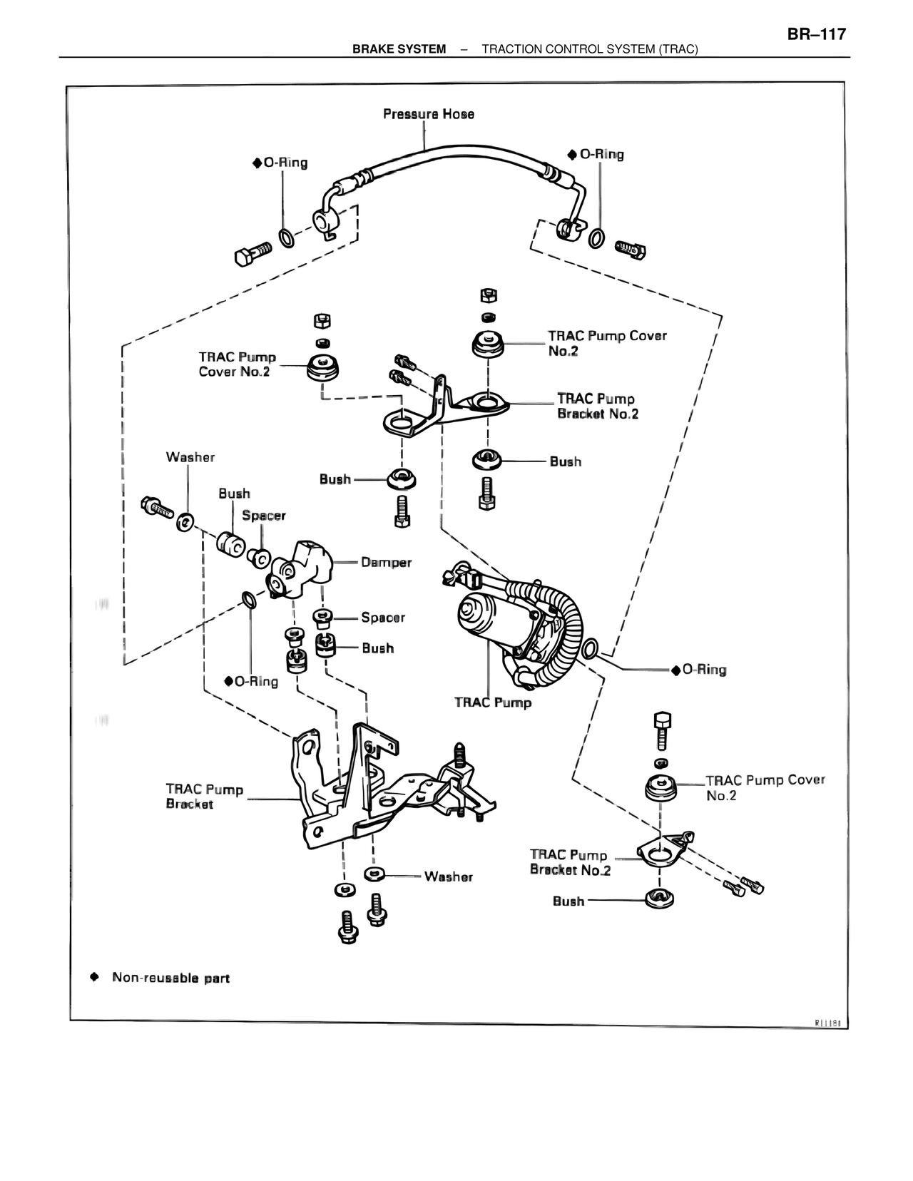 Brakes, ABS & TRAC Systems — MK4 Supra Brakes, ABS & TRAC Systems, page 117