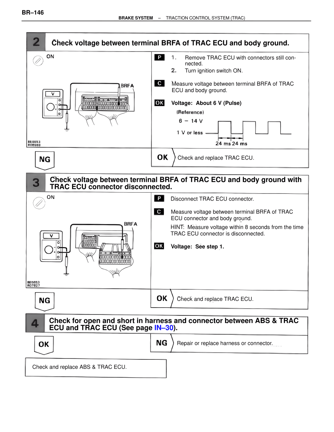 Brakes, ABS & TRAC Systems — MK4 Supra Brakes, ABS & TRAC Systems, page 146