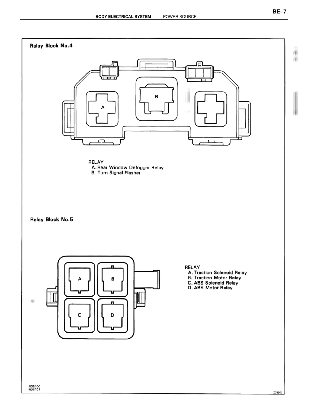 Body Electrical Systems — MK4 Supra Body Electrical Systems, page 7