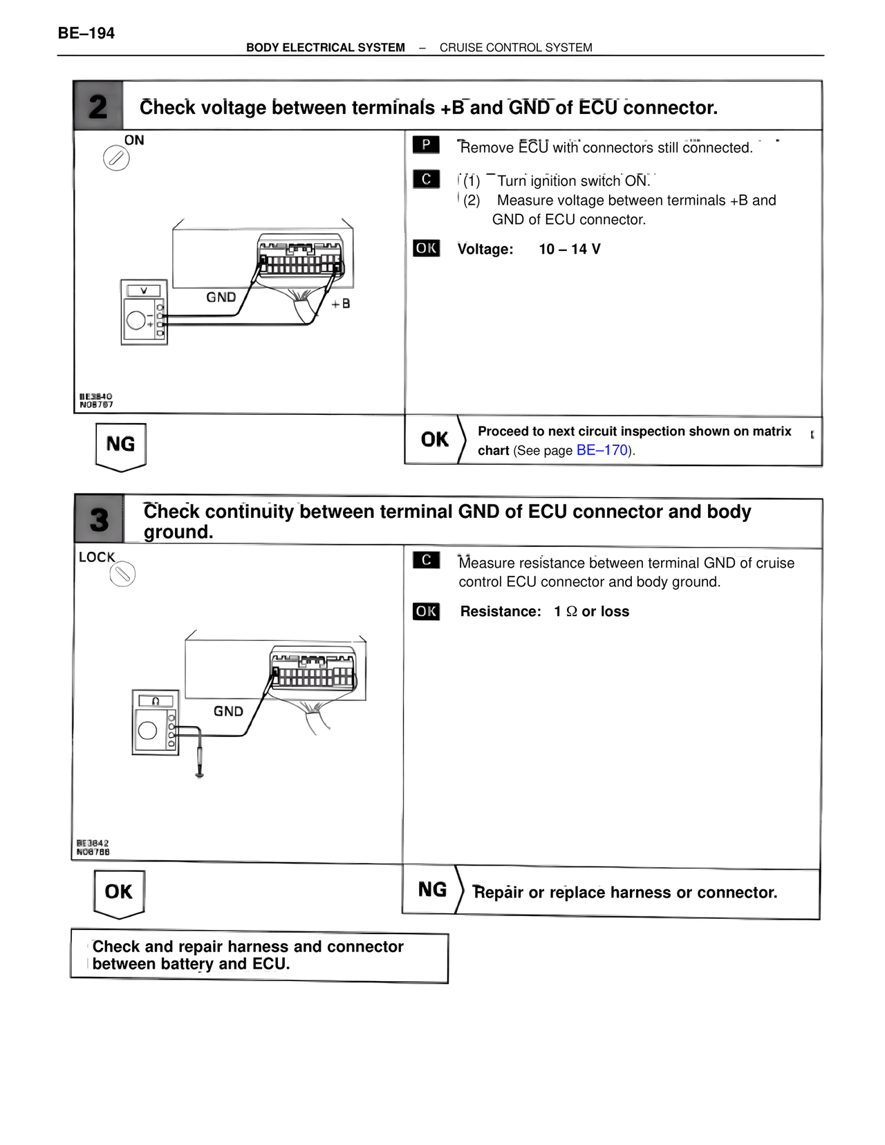 Body Electrical Systems — MK4 Supra Body Electrical Systems, page 194